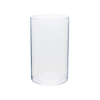 Royal Imports Flower Vase Acrylic Cylinder - Decorative Centerpiece for Home or Wedding - Non Breakable Plastic, 5''X8'' Tall Ro