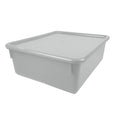 DOUBLE STOWAWAY W/LID WHITE
