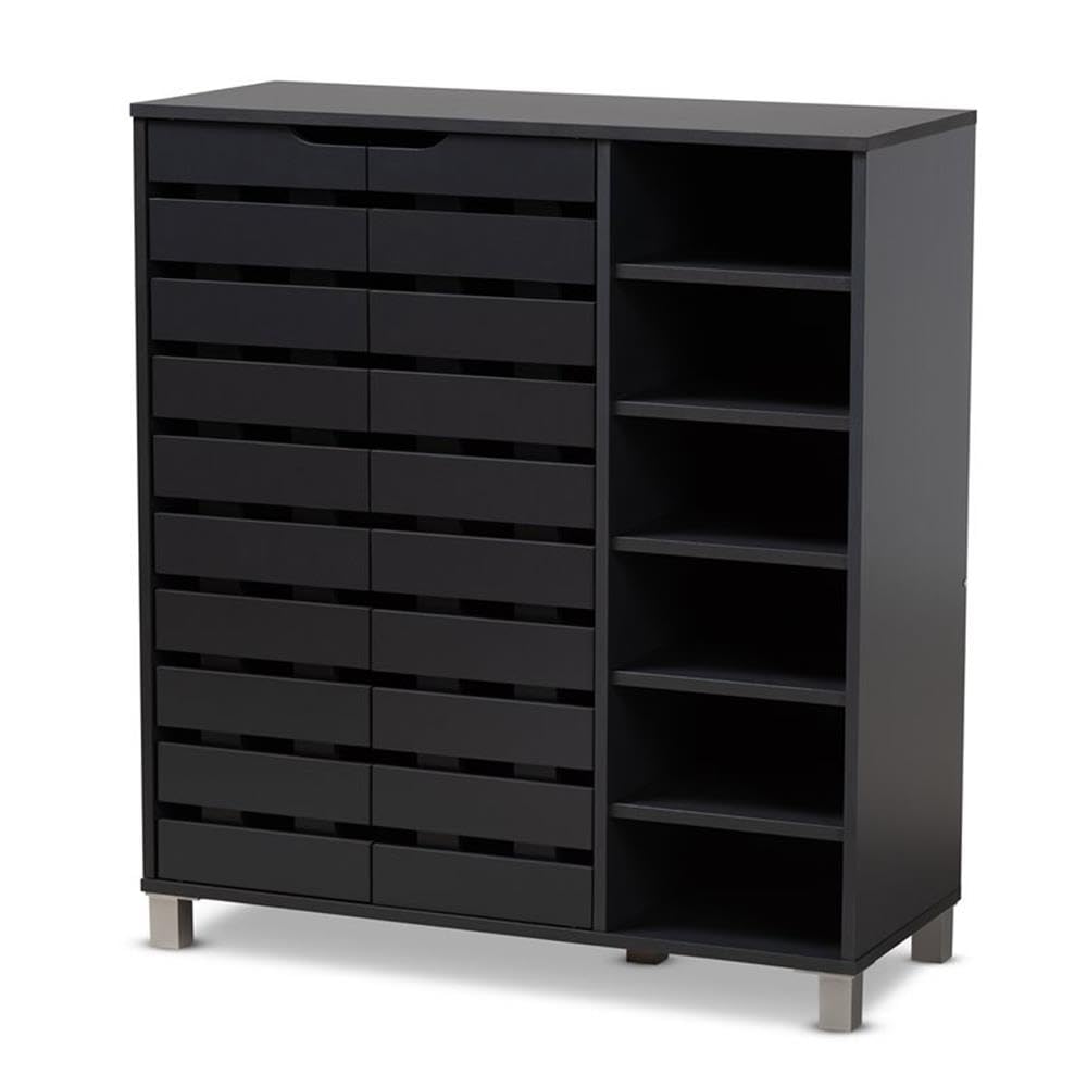 Baxton Studio Shirley Shoe Storage Cabinet