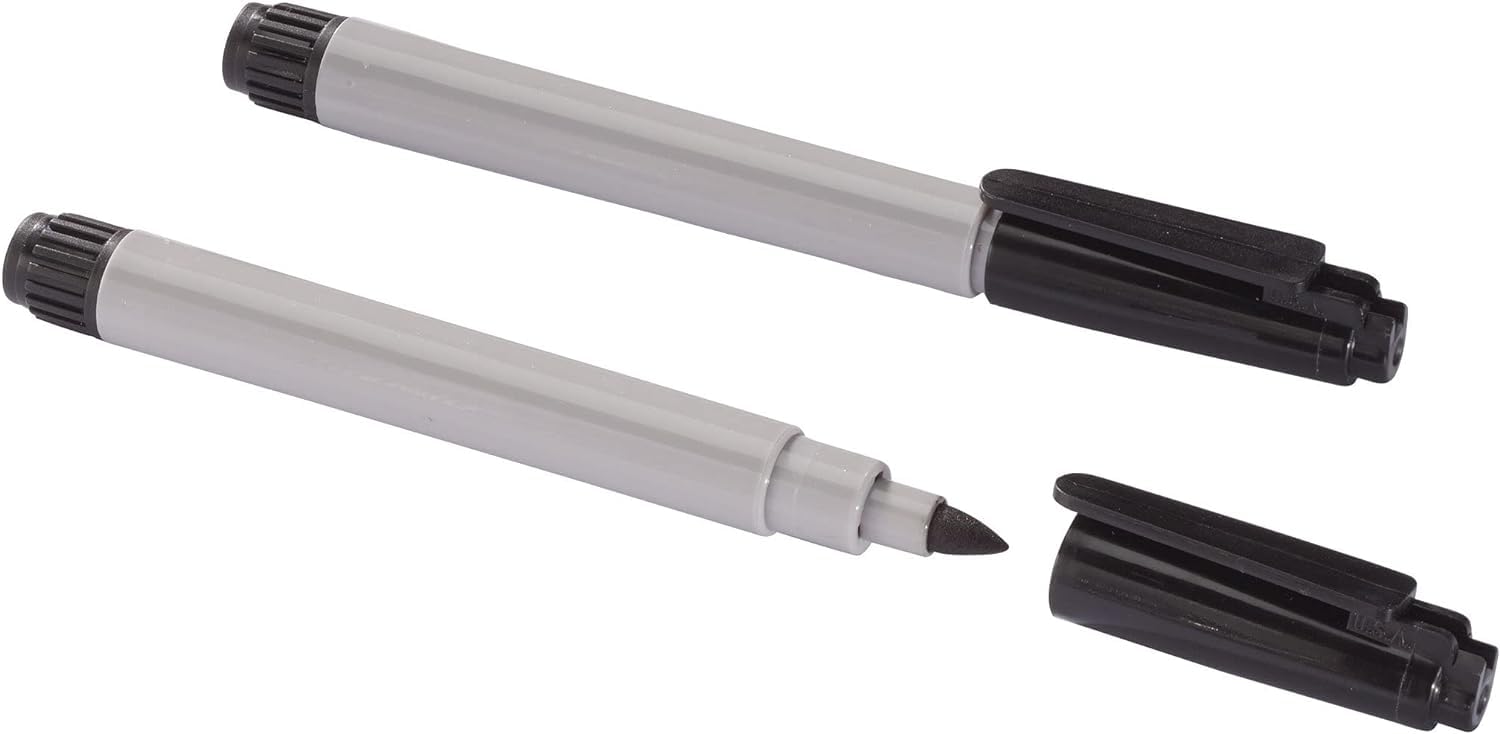 Cadie Freezer Black Permanent Markers Fast Drying, Waterproof Marker For Labeling,Lab Marker, Food Labeling Permanent Fridge Pen