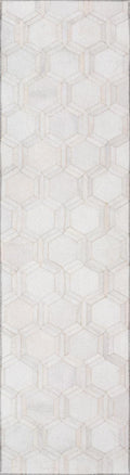 Dalyn Rugs Durango Patchwork Faux Cowhide Ss1 Linen 2'3" X 10' Rug