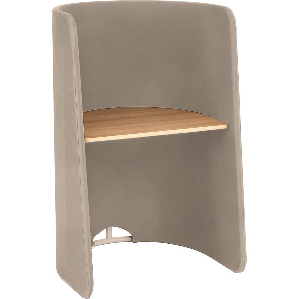 Safco Roam Personal Workstation, Tan, 33"W X 30"D X 51.5"H