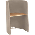 Safco Roam Personal Workstation, Tan, 33"W X 30"D X 51.5"H