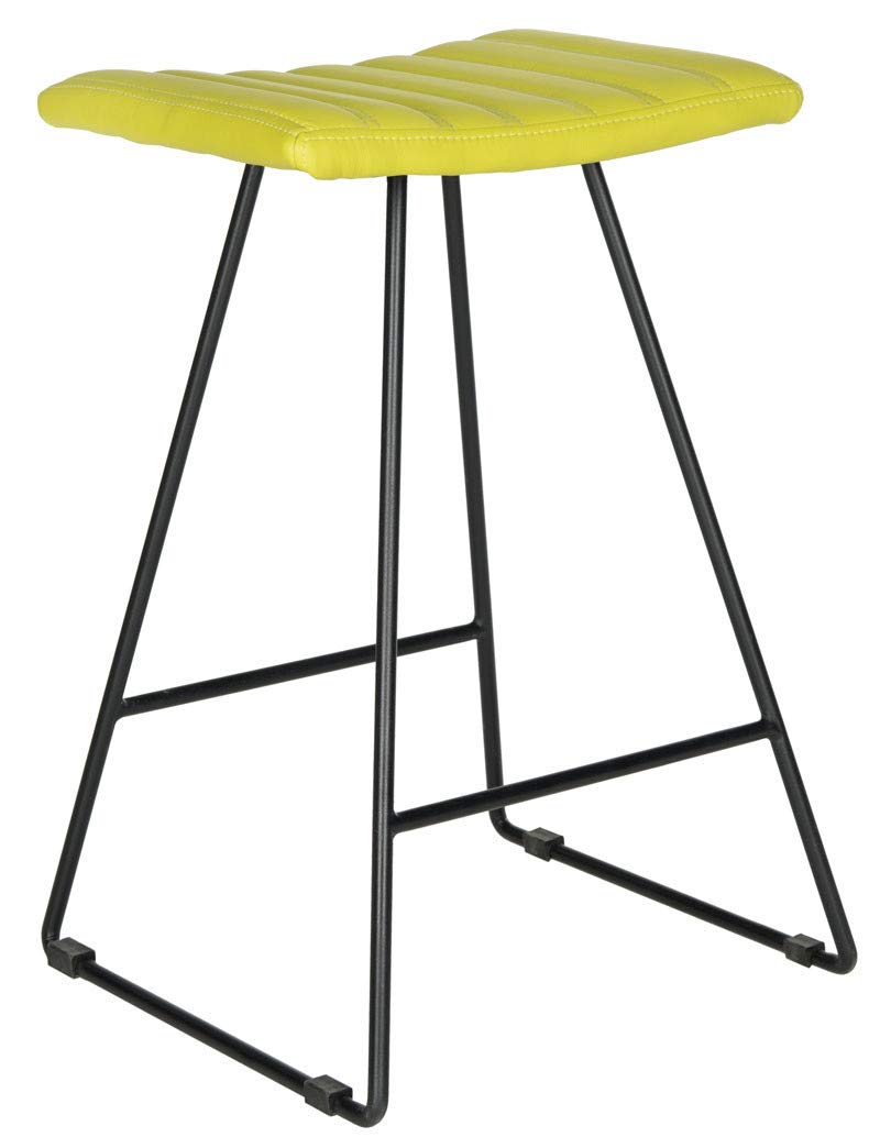 Safavieh Home Collection Akito Mid-Century Modern White 26-Inch Counter Stool