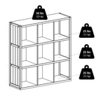 Winsome Timothy 7-Pc Set, 3x3 Grid Shelf & 6 Fabric Baskets
