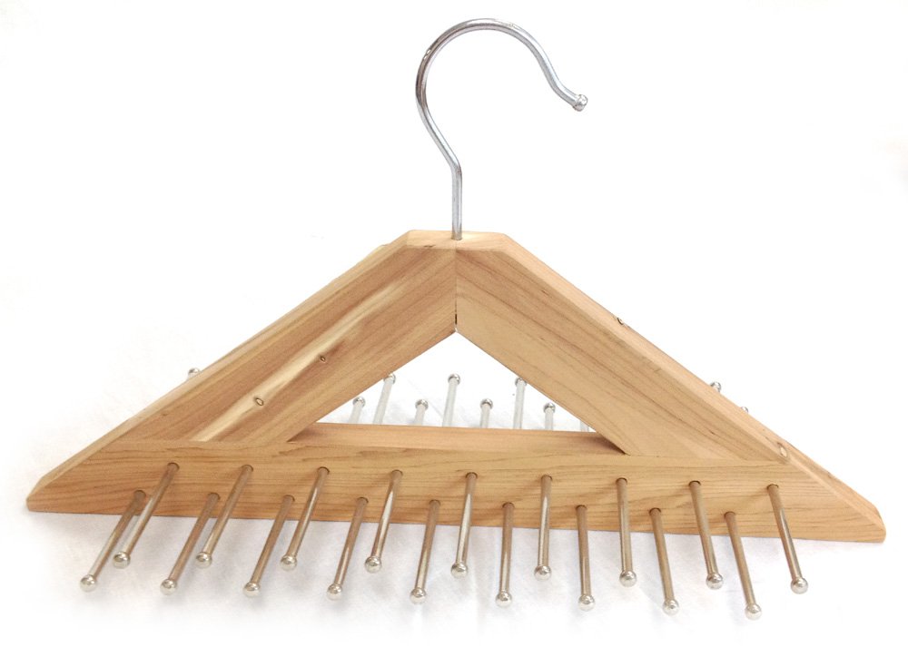 Cedar Elements Closet Storage Accessories (Cedar tie Hanger #7055)