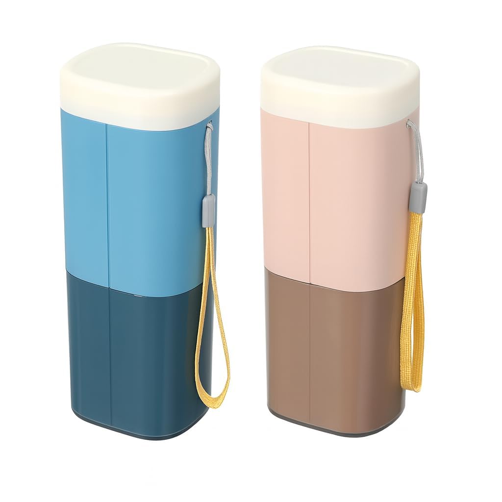 Travel Toothbrush Case Cover | Multifunctional Toothpaste & Towel Holder | Portable Wash Cup Organizer Storage Container Box for