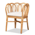Baxton Studio Melody Modern and Contemporary Natural Finished Dining Chair