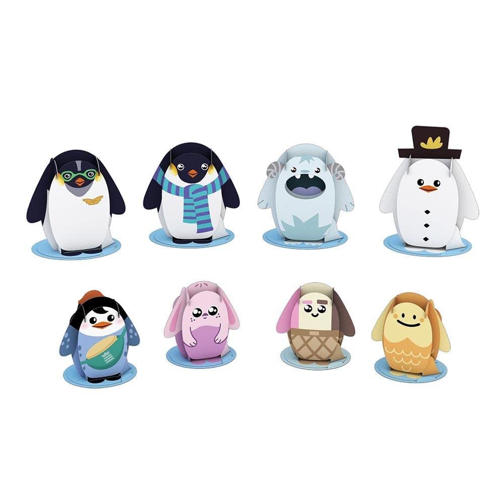 Lovepop Christmas Pop-Up Advent Calendar For Kids - 3D Greeting Cards For Son, Daughter, Niece, Nephew - Pancake The Penguin'S C