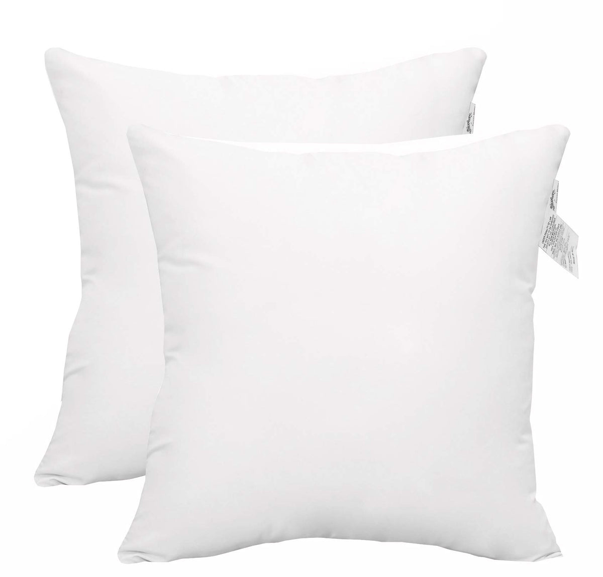Accenthome Accent Home Cushion Filler (White - 2 Pcs Pack 20'X20')
