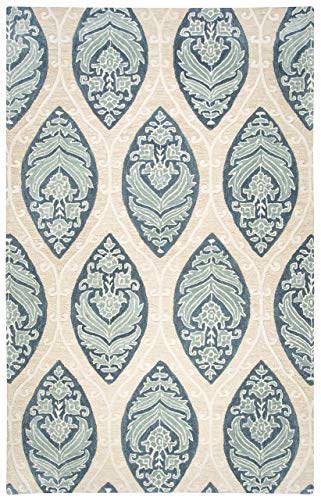 Cascade Neutral 9' X 12' Hand-Tufted Rug