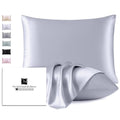 Silk Pillow Cases 2 Pack For Hair And Skin, Ravmix Cooling Pillow Cases Both Sides Mulberry Silk Pillowcases Queen Size Set Of 2