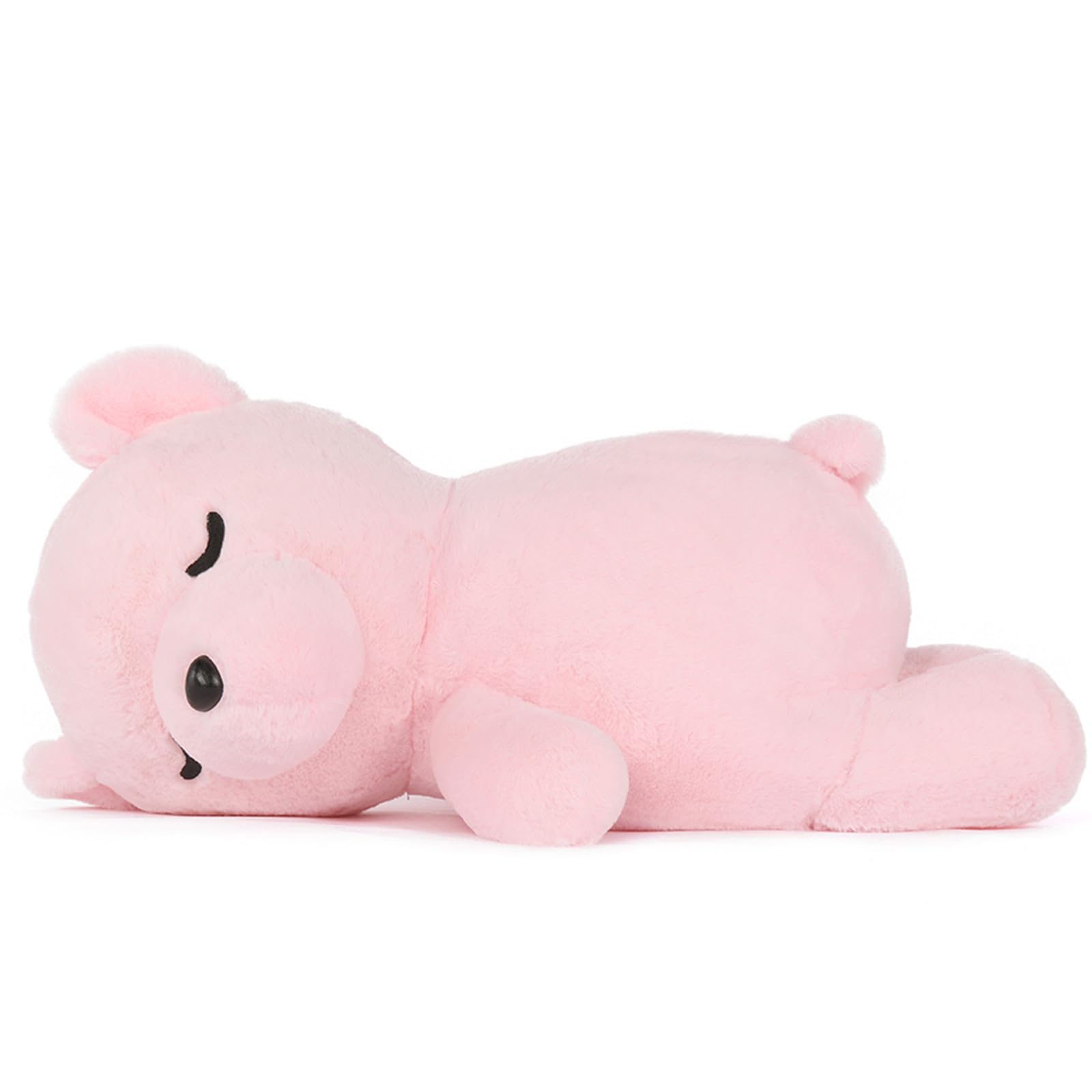 Tezituor Large Teddy Bear Stuffed Animals, 20 Inch Pink Teddy Bear Hugging Pillow, Stuffed Bear Plush Toy For Girls Boys