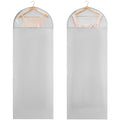 Carbrea 66 Garment Bag for Hanging Clothes, Dress Bags for Gowns, 2 Pack