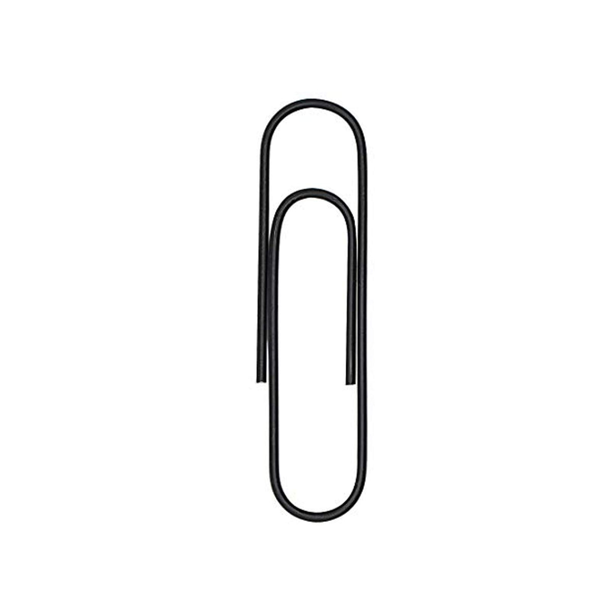 50 Pack Large Jumbo 4 Inches Long Paper Clips - 100Mm Office Supply Paper Clip - Cute Paper Needle - Heavy Duty Bookmark(Black)