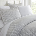Linen Market Duvet Cover Queen (Light Gray) - Experience Hotel-Like Comfort With Unparalleled Softness, Exquisite Prints & Solid