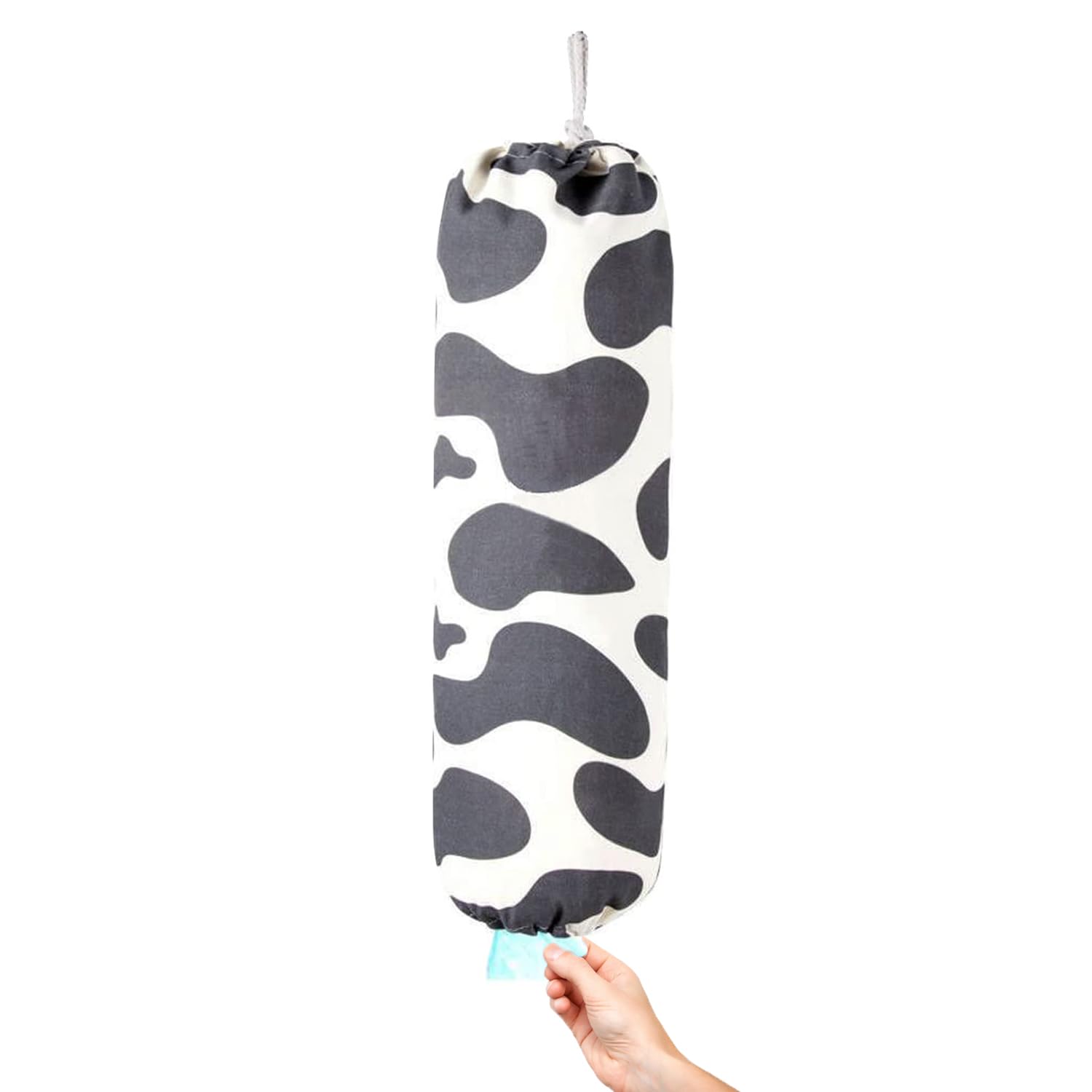 Togetrue Plastic Bag Organizer, Wall Mount Dispenser, Heavy Duty Grocery Storage, Hanging Shopping Holder For Home Kitchen (Blac