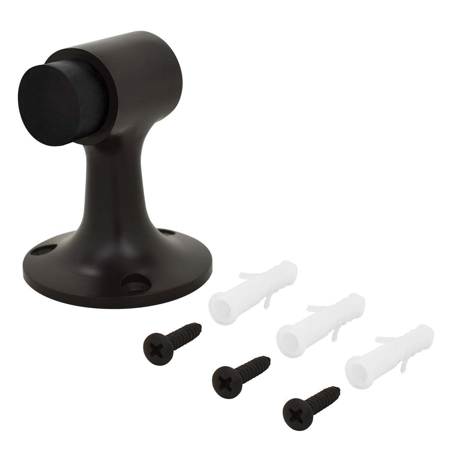 Nuk3Y Commercial Heavy Duty Floor Mount Bumper Stop 3 Inch (Oiled Rubbed Bronze)