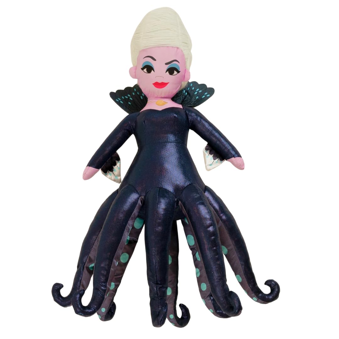 Franco Disney'S The Little Mermaid Live Action Movie Ursula Bedding Super Soft Plush Cuddle Pillow Buddy, (Official Licensed Dis