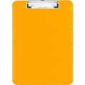 Sparco Products 01866 Plastic Clipboard,W/ Flat Clip,9-Inch X12-Inch ,Neon Orange