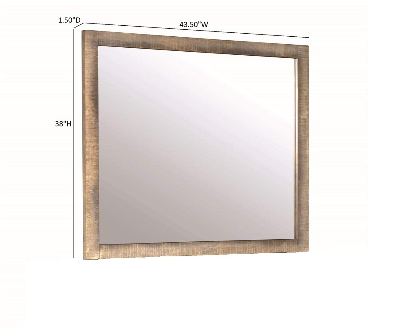 Coaster Furniture Dresser Mirror Antique Multicolor 205094