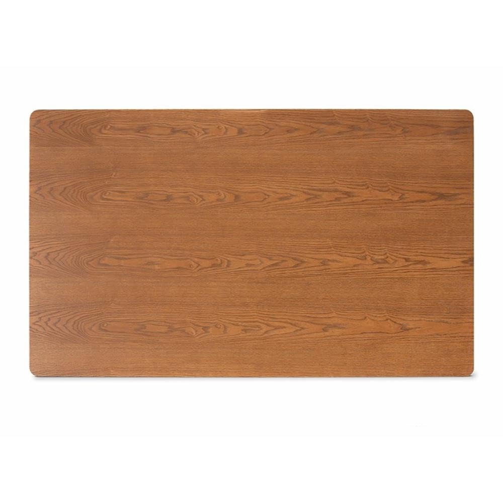 Baxton Studio Arvid Mid-Century Modern Tan Faux Leather Upholstered and Walnut Brown Finished Wood 4-Piece Dining Nook Set