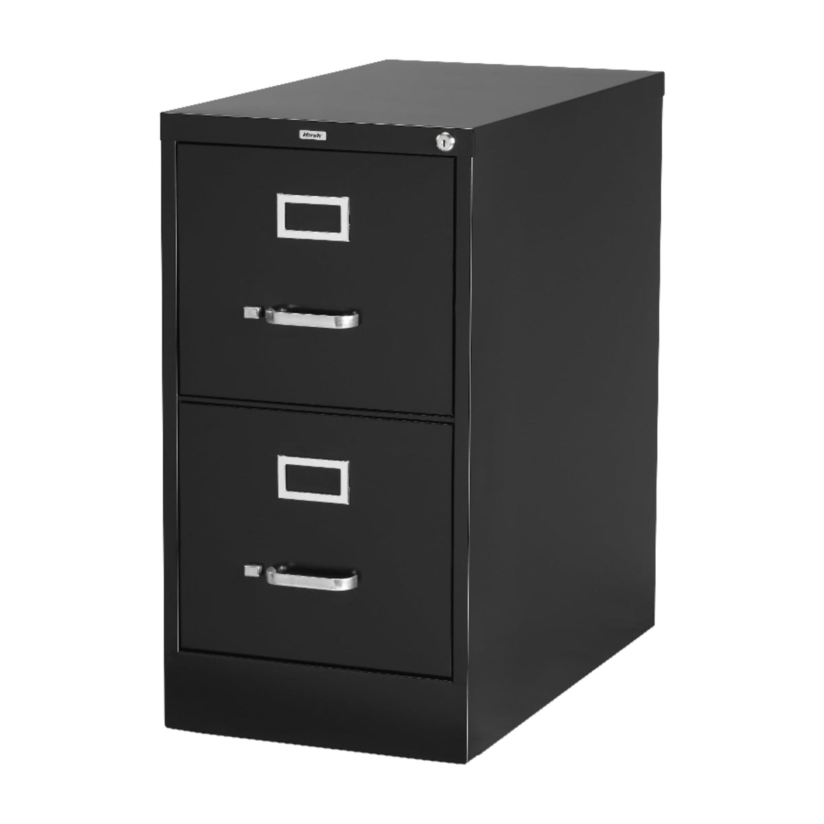 Lorell Llr42291 2-Drawer Vertical File, 15&quot; X 22&quot; X 28, Black