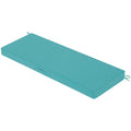 Homelysian Outdoor Bench Cushion - 45' X 18' X 3' Bench Cushions For Outdoor Furniture, Non-Slip Outdoor Swing Cushions With