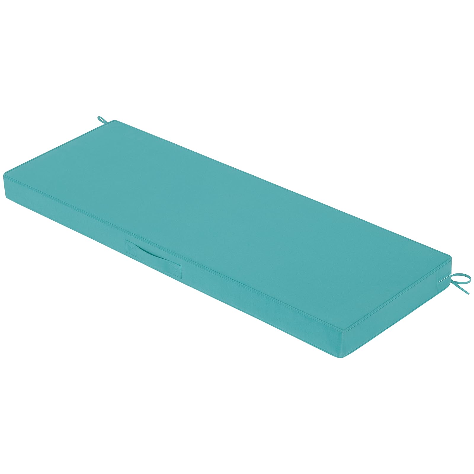 Homelysian Outdoor Bench Cushion - 45' X 18' X 3' Bench Cushions For Outdoor Furniture, Non-Slip Outdoor Swing Cushions With