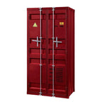 Acme Cargo Wardrobe (Double Door) in Red