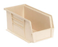 Quantum QUS230IV Ultra Stack and Hang Bin, 10-7/8 Length x 5-1/2 Width x 5 Height, Ivory, Pack of 12