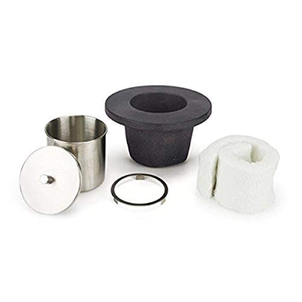 Aquascape Fire Fountain Add-On Kit For Rippled Water Fountain Urns | 78267 Brown