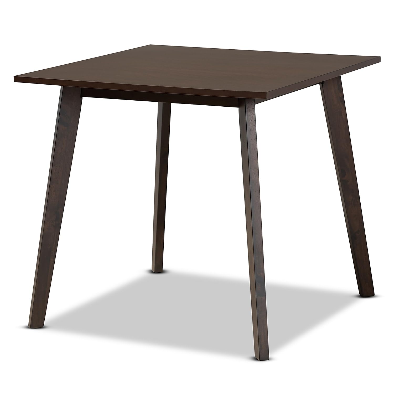 Baxton Studio Britte 31.5-inch Dining Table, Dark Brown (161-10464-HiT)