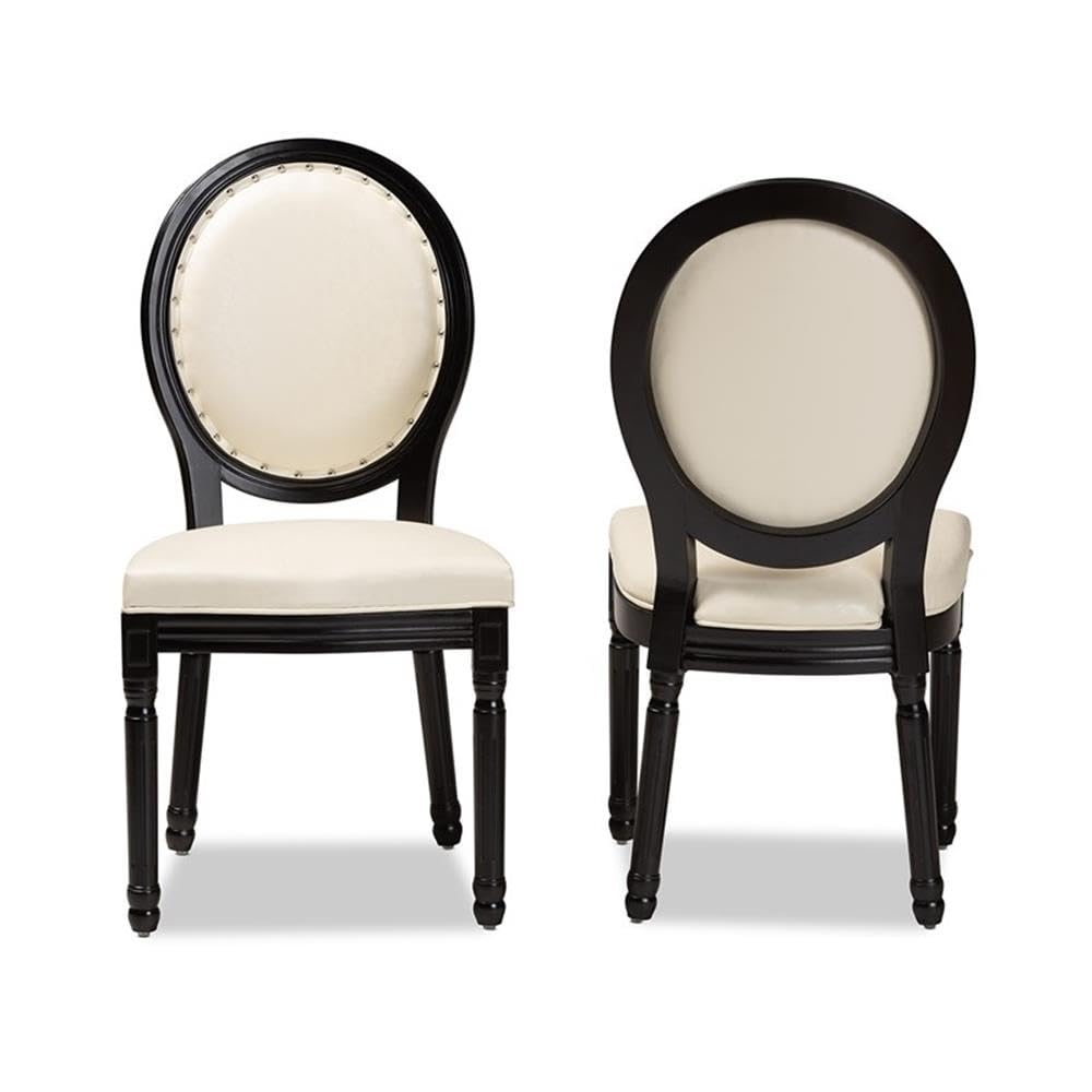 Baxton Studio Lucie Dining Chair Set - Thumbnail 5