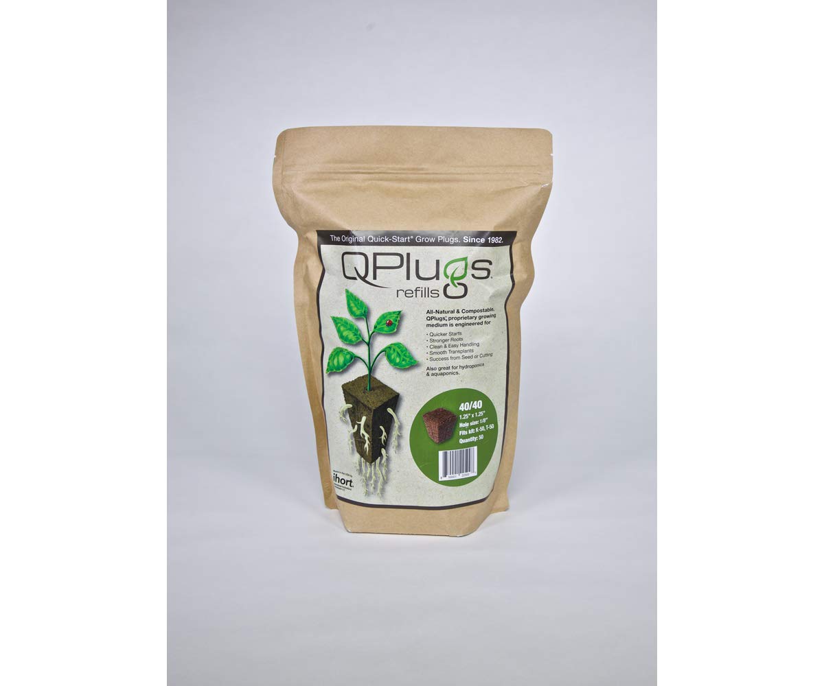 Ihort Ihqpc50, Bag Of 50 Q Plug Cubes, Brown