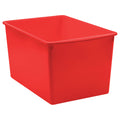 Teacher Created Resources Red Plastic MultiPurpose Bin