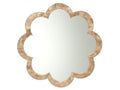 KOUBOO 1040127 Flower Capiz Seashell Wall Mirror, Gold