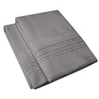1500 Supreme Collection Pillowcase - Standard, 2 Count, Gray