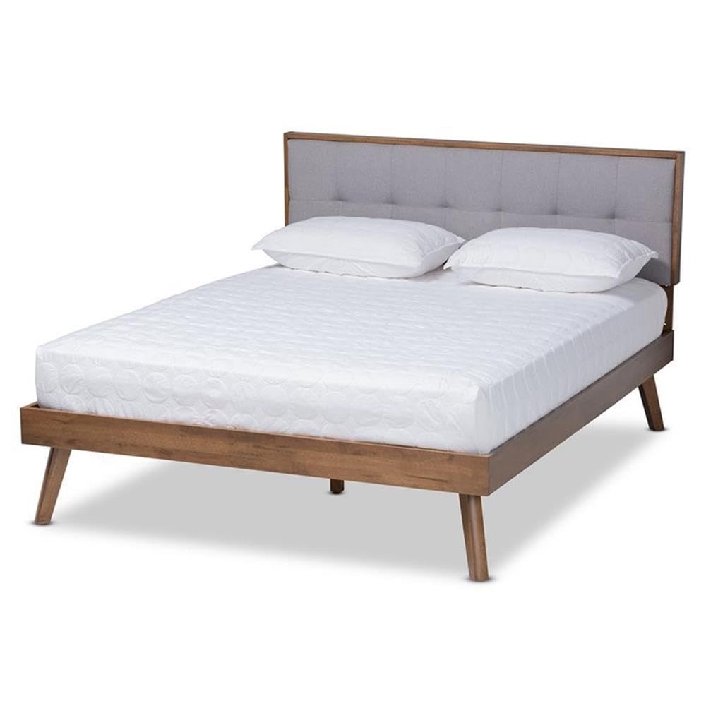 Baxton Studio Alke Platform Bed