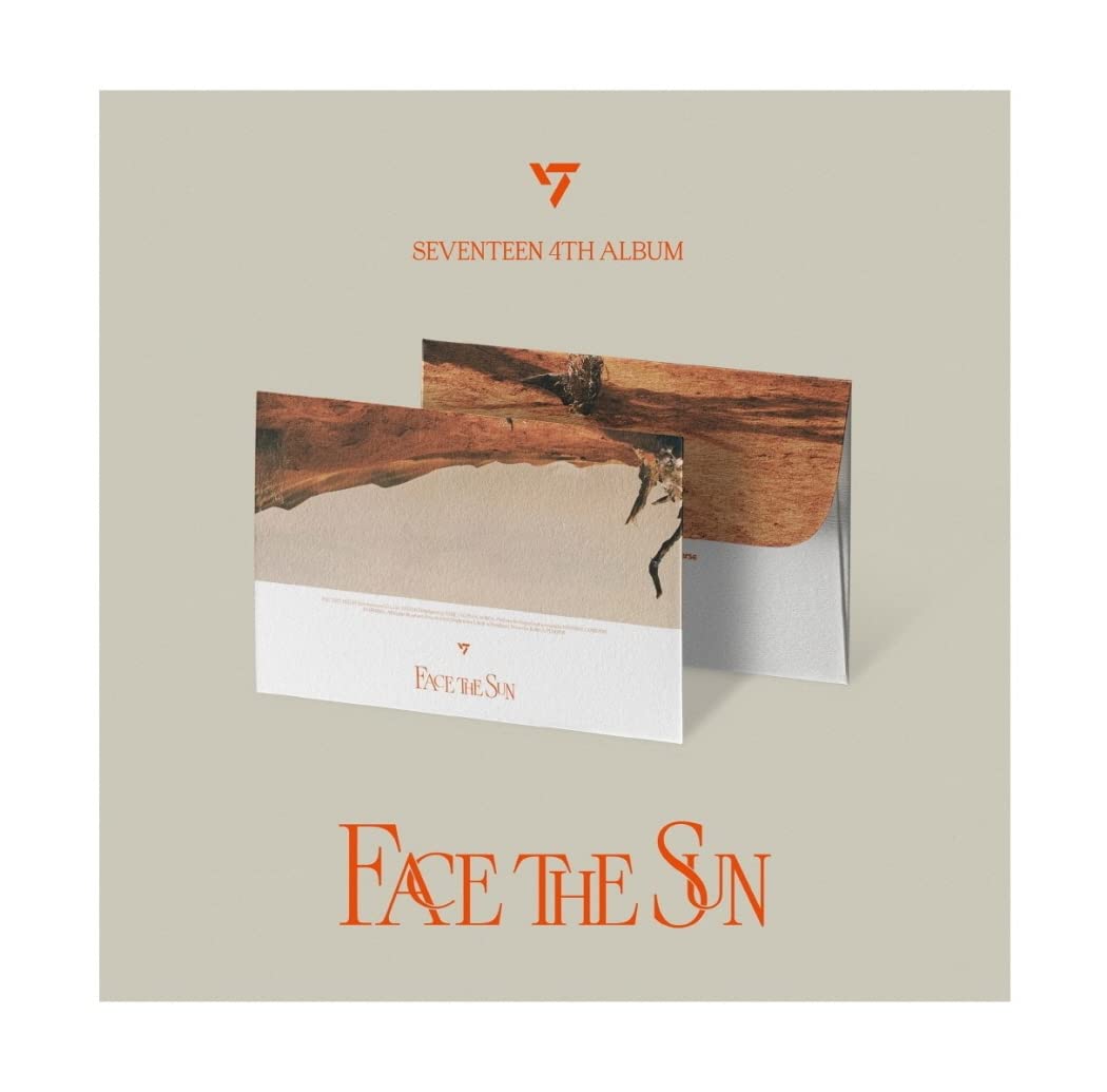 Dreamus SEVENTEEN - Face the Sun [Weverse Albums ver.] QR Card+Extra Photocards Set (Random ver.), 120 x 80 mm