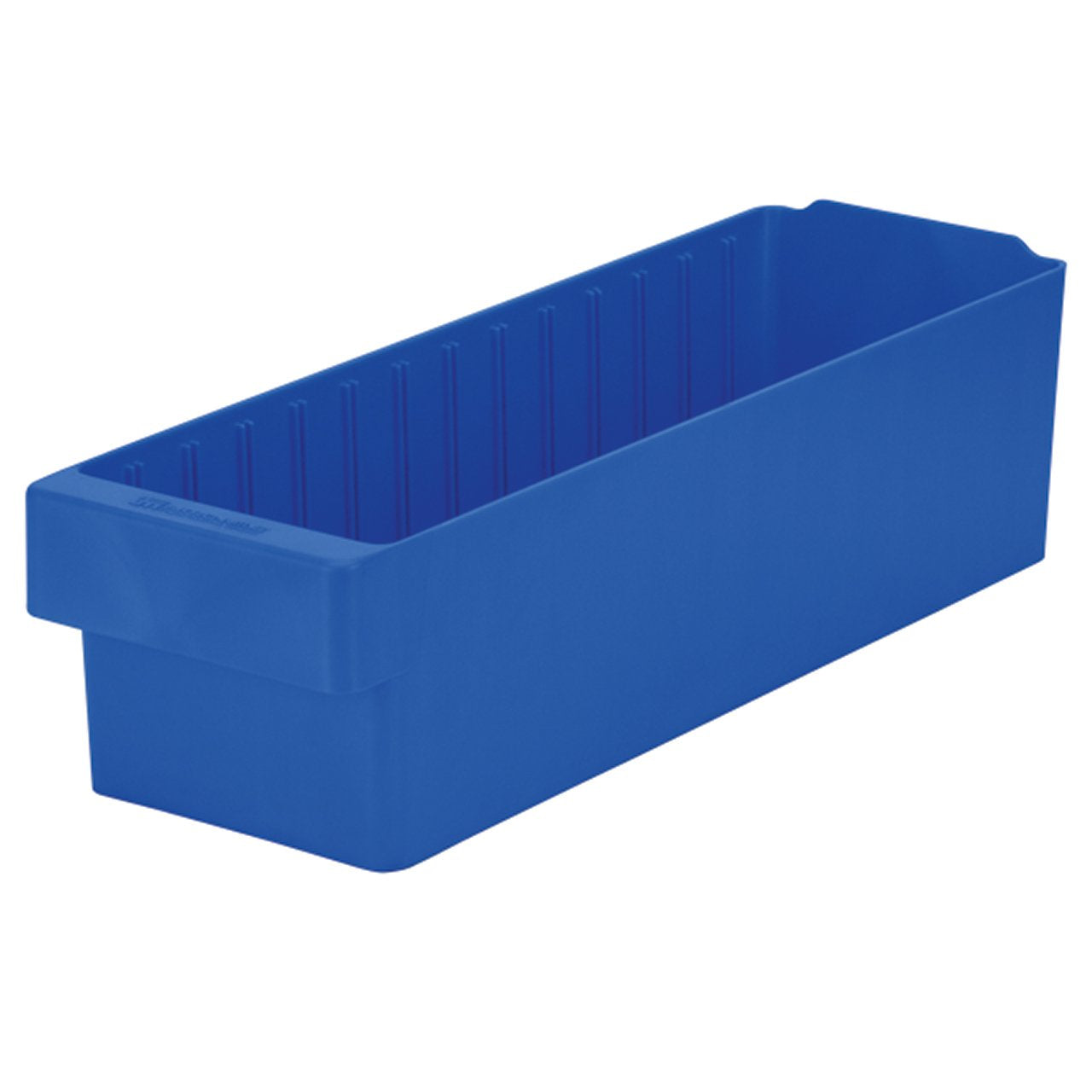 Akro-Mils 31168 Akrodrawer Stackable Plastic Storage Drawer Storage Bin, (17-5/8-Inch X 5-9/16-Inch X 4-5/8-Inch), Blue, (6-Pack