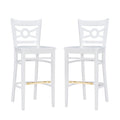 Teresa Barstool White Set Of 2