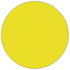 Flash Furniture Wren 48'' Round Yellow HP Laminate Activity Table - Height Adjustable Short Legs