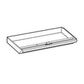 HON D2S Center Drawer, 38000 Series, Stationmaster, 19 x 14-3/4 x 3, Charcoal