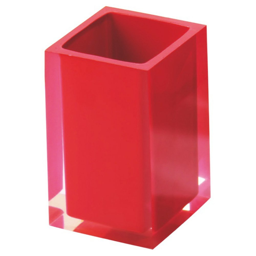 Gedy RA98-06 Rainbow Tumbler, 0.6'' L x 2.83'' W, Red