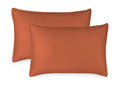 Queen Pillowcases By Pure Bamboo - Genuine 100% Organic Viscose Derived From Bamboo, Luxuriously Soft & Cooling, Double Stitchin