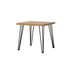 Coaster Home Furnishings Gano Hairpin Leg Natural and Matte Black end Table (723497)