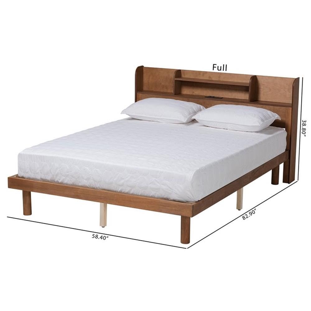 Baxton Studio Harper Platform Bed - Thumbnail 2