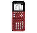 Texas Instruments Ti-84 Plus Ce Color Graphing Calculator, Radical Red