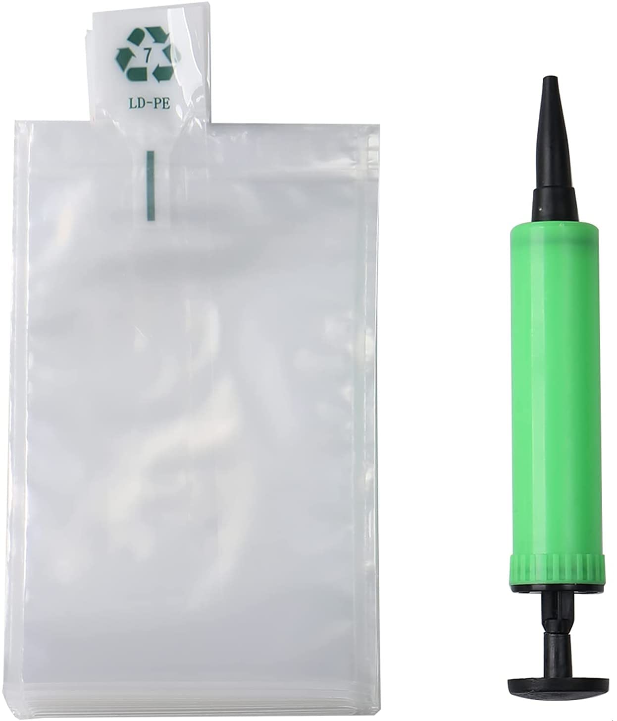 Miupoo Packaging Air Bags,Clear Plastic Inflatable Air Packaging Protector Bag With Free Pump Cushion,Air Inflatable Cushion Blo